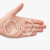 Pouzdro na sluchátka Kwmobile pro Samsung Galaxy Buds FE, průhledné, silikonové, KWM000025FA001C