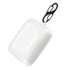 Pouzdro na sluchátka Kwmobile pro OnePlus Buds Pro 2, průhledné, silikonové, KWM000025FG001C