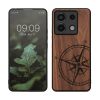 Pouzdro Kwmobile pro Xiaomi Redmi Note 13 Pro 5G, hnědé, dřevo/silikon, KWM000020MN001C