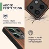 Pouzdro Kwmobile pro Xiaomi Redmi Note 13 Pro 5G, hnědé, dřevo/silikon, KWM000020MN001C