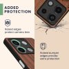 Kryt Kwmobile pro Xiaomi Redmi Note 13, hnědý, dřevo, KWM000020MO001C