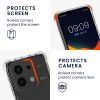 Pouzdro Kwmobile se šňůrkou na krk pro Xiaomi Redmi Note 13, průhledné/černé, silikonové, KWM000020MV001C