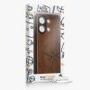 Kryt Kwmobile pro Xiaomi Redmi Note 13, hnědý, dřevo, KWM000020MZ001C