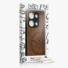 Pouzdro Kwmobile pro Xiaomi Redmi Note 13 Pro, hnědé, dřevo/silikon, KWM000020NA001C