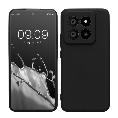 Pouzdro Kwmobile pro Xiaomi 14 Pro, černé, silikonové, KWM000020NB001C
