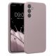 Pouzdro Kwmobile pro Samsung Galaxy A34 5G, světle fialové, silikonové, KWM000018GC052C