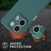 Pouzdro Kwmobile se šňůrkou na krk pro Xiaomi Redmi Note 13, zelené, silikonové, KWM000020NC001C