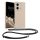 Pouzdro Kwmobile se šňůrkou pro Xiaomi Redmi Note 13, krémové, silikonové, KWM000020NC002C