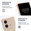 Pouzdro Kwmobile se šňůrkou pro Xiaomi Redmi Note 13, krémové, silikonové, KWM000020NC002C