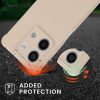 Pouzdro Kwmobile se šňůrkou pro Xiaomi Redmi Note 13, krémové, silikonové, KWM000020NC002C