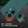 Pouzdro Kwmobile se šňůrkou na krk pro Xiaomi Redmi Note 13, zelené, silikonové, KWM000020NE001C