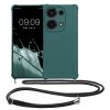 Pouzdro Kwmobile se šňůrkou pro Xiaomi Redmi Note 13 Pro, zelené, silikonové, KWM000020NF001C