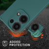 Pouzdro Kwmobile se šňůrkou pro Xiaomi Redmi Note 13 Pro, zelené, silikonové, KWM000020NF001C