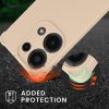 Pouzdro Kwmobile se šňůrkou pro Xiaomi Redmi Note 13 Pro, krémové, silikonové, KWM000020NF002C