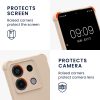 Pouzdro Kwmobile se šňůrkou na krk pro Xiaomi Redmi Note 13 Pro 5G, krémové, silikonové, KWM000020NG002C