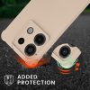 Pouzdro Kwmobile se šňůrkou na krk pro Xiaomi Redmi Note 13 Pro 5G, krémové, silikonové, KWM000020NG002C