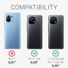 Pouzdro Kwmobile pro Xiaomi Mi 11 Lite 5G/11 Lite 5G NE, světle modré, silikonové, KWM000012TH032C