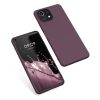 Pouzdro Kwmobile pro Xiaomi Mi 11 Lite 5G/11 Lite 5G NE, fialové, silikonové, KWM000012TH033C