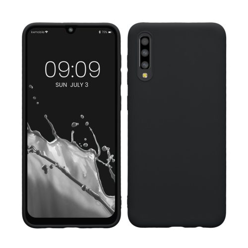 Silikonový kryt Kwmobile pro Samsung Galaxy A50, tmavě modrý, KWM000009SZ021C