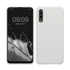 Silikonový kryt Kwmobile pro Samsung Galaxy A50, bílý, KWM000009SZ022C