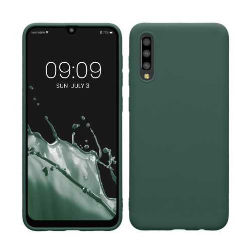 Silikonový kryt Kwmobile pro Samsung Galaxy A50, zelený, KWM000009SZ023C