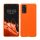 Pouzdro Kwmobile pro Samsung Galaxy S20 FE, oranžové, silikonové, KWM0000121L061C