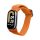Řemínek Kwmobile pro Xiaomi Mi Band 8, oranžový, nylon, KWM0000250L004C