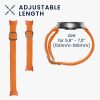 Řemínek Kwmobile pro Xiaomi Mi Band 8, oranžový, nylon, KWM0000250L004C