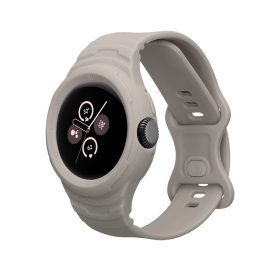   Řemínek Kwmobile pro Google Pixel Watch 2/Pixel Watch, šedý, silikon, KWM000025GT002C