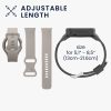 Řemínek Kwmobile pro Google Pixel Watch 2/Pixel Watch, šedý, silikon, KWM000025GT002C