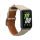 Řemínek Kwmobile pro Samsung Galaxy Fit 3, bílý, přírodní kůže, KWM000025GU002C