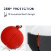 Pouzdro na sluchátka Kwmobile pro Google Pixel Buds Pro, červené, silikonové, KWM000017PL005C