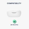 Pouzdro na sluchátka Kwmobile pro JBL Wave Flex, tmavě zelené, silikonové, KWM0000181W002C