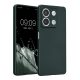Pouzdro Kwmobile pro Xiaomi Redmi Note 13, zelené, silikonové, KWM000020LL004C