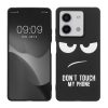 Pouzdro Kwmobile pro Xiaomi Redmi Note 13, černé/bílé, silikonové, KWM000020NQ001C