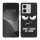 Pouzdro Kwmobile pro Xiaomi Redmi Note 13, černé/bílé, silikonové, KWM000020NQ001C