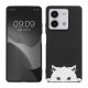 Pouzdro Kwmobile pro Xiaomi Redmi Note 13, černé/bílé, silikonové, KWM000020NQ002C