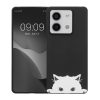 Pouzdro Kwmobile pro Xiaomi Redmi Note 13, černé/bílé, silikonové, KWM000020NQ002C