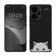 Pouzdro Kwmobile pro Xiaomi Redmi Note 13 Pro Plus 5G, černé/bílé, silikonové, KWM000020NR002C