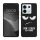 Pouzdro Kwmobile pro Xiaomi Redmi Note 13 Pro 5G, černé/bílé, silikonové, KWM000020NU001C