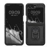 Pouzdro Kwmobile pro Samsung Galaxy Z Flip5, černé, polykarbonátové, KWM000021QK001C