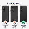 Pouzdro Kwmobile pro Samsung Galaxy Z Fold5, černé, polykarbonátové, KWM000021QL001C