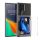 Pouzdro Kwmobile s držákem na karty pro Samsung Galaxy S23 Ultra, průhledné, plastové, KWM000021QO001C