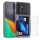Pouzdro Kwmobile s držákem na karty pro Samsung Galaxy S24 Plus, průhledné, plastové, KWM000021QQ001C