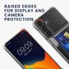 Pouzdro Kwmobile s držákem na karty pro Samsung Galaxy S24 Plus, průhledné, plastové, KWM000021QQ001C