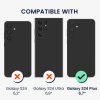 Pouzdro Kwmobile s držákem na karty pro Samsung Galaxy S24 Plus, průhledné, plastové, KWM000021QQ001C