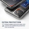 Pouzdro Kwmobile s přihrádkou na kartu pro Apple iPhone 11, průhledné, polykarbonátové, KWM000022RB001C