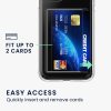 Pouzdro Kwmobile s přihrádkou na kartu pro Apple iPhone 11, průhledné, polykarbonátové, KWM000022RB001C