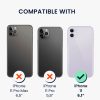 Pouzdro Kwmobile s přihrádkou na kartu pro Apple iPhone 11, průhledné, polykarbonátové, KWM000022RB001C