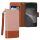 Pouzdro Kwmobile pro Apple iPhone 15 Pro, světle růžová/hnědá, textilní/silikonové, KWM000022RL001C